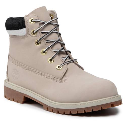 Trappers Timberland 6 In Premium Wp Boot TB0A2FKFK51 Lt Bei Nubuck W Blk