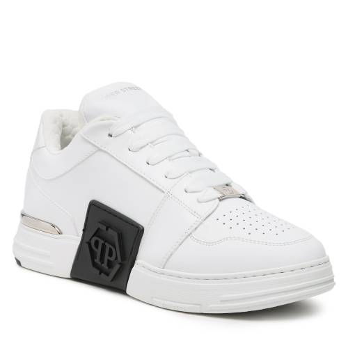 Sneakers PHILIPP PLEIN Super Street Lo-Top Sneakers Hexagon SACS USC0459 PLE025N White 01