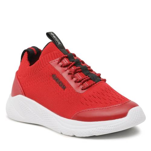 Sneakers Geox J Sprintye Boy J25GBA0006KC0020 M Red/Black