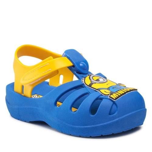 Sandale Grendene Kids Minnions Hello Aranha Baby 22571 Blue/Yellow 20688