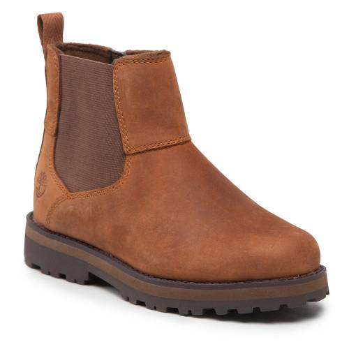 Ghete Timberland Courma Kid Chelsea TB0A25T43581 Md Brown Full Grain
