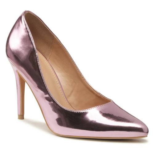 Pantofi cu toc subtire Naomi KL-1123-01 Pink
