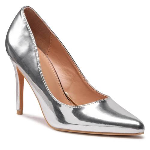 Pantofi cu toc subtire Naomi KL-1123-01 Silver